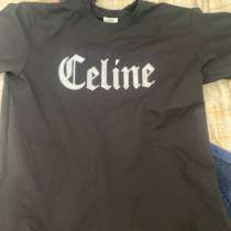 Футболка черная Celine, в Владивостоке