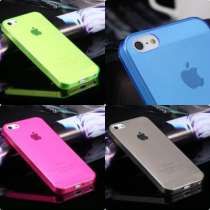 Цветные силиконовые накладки iPhone 5, в Хабаровске