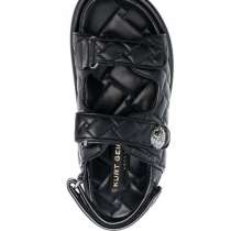 Kurt Geiger London; Стёганые сандалии с застёжкой-липучкой, в Москве