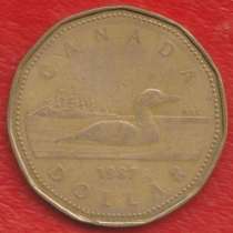 Канада 1 доллар 1987 г., в Орле