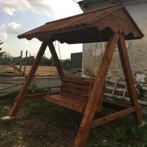 Деревянная качела, в Кемерове