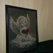 Картина стразами, в Новомосковске