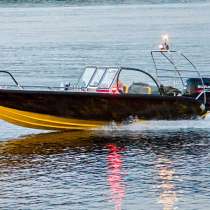 Алюминиевый катер «Гарпун» с реданом на заказ, в Самаре