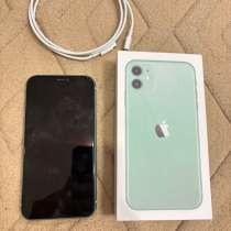 ? Продается iPhone 11 на 256 ГБ в зеленом цвете!, в Набережных Челнах