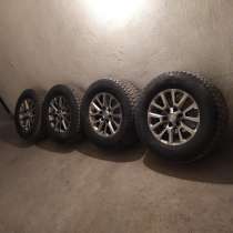 Продаю колеса с зимней резиной (липучка) 265х65х15, в г.Бишкек