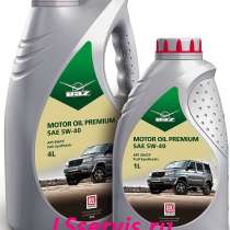 Масло UAZ Motor Oil Premium 5W40 синтетическое 4 литра, в Раменское