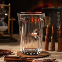Гранённый стакан с пулей, в Курске