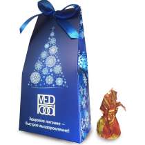 Сладкие новогодние сувениры — трюфели в упаковке "мешочек", в Москве