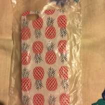Чехол для iPhone 5/5s C ананасами, в Москве
