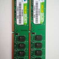 Оперативная память 1гб, 533Мгц, DDR2, 2 штуки, в Уфе