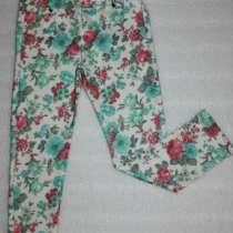 хлопковые трикотажные брюки для девочки Турция р110-116, в Ростове-на-Дону