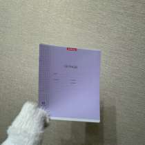 Тетрадь в клетку, с обложкой, 18 листов, в Москве