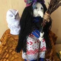 Кукла Баба Яга. Текстильная кукла ручной работы, в Набережных Челнах