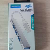 Переходник РАЗВЕТВИТЕЛЬ (USB-хаб, TYPE С), в Тольятти