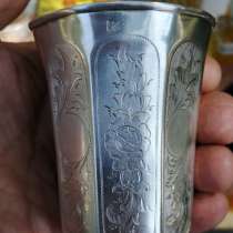 Серебряный гранёный стакан, серебро 84 проба, в Ставрополе