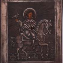 Иконка "Святой Трифон" серебро, в Москве