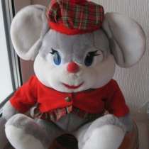 Мягкая игрушка мышка мышонок мышь в шотландской юбке и шапоч, в Сыктывкаре