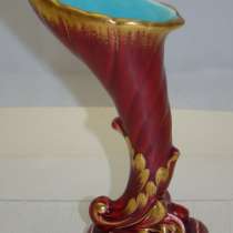 Sarreguemines вазочка фаянсовая старинная (X088), в Москве