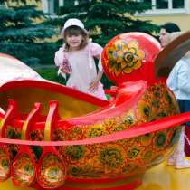 Туристический поезд на фестиваль "Золотая Хохлома", в Москве