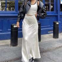 Атласная юбка макси, в Владивостоке