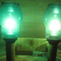 Настенный светильник с зеленой подсветкой, в Мурманске