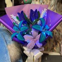 Букет из синельной проволоки, в Новосибирске