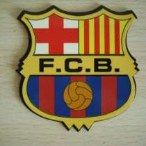 Эмблема футбольного клуба "Барселона", в Красноярске