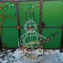Снеговики из проволки, в Ульяновске