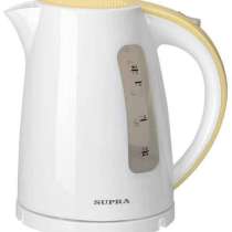 Чайник электрический Supra KES-1726 белый желтый 1.7л, в г.Тирасполь