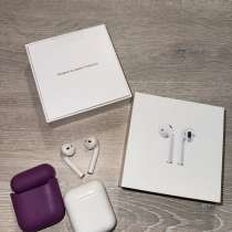 Оригинальные наушники airpods 3000 р, в Москве