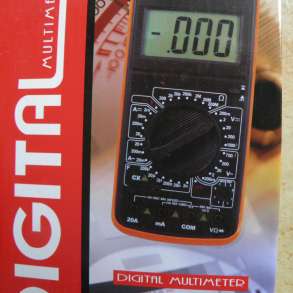 Мультиметр тестер DT9205A новый, в Москве