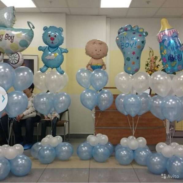 Оформление праздников воздушными шарами в фото 12