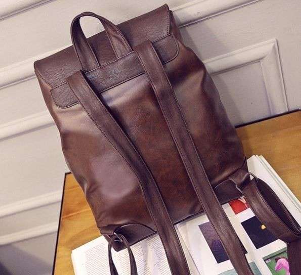 Рюкзак Vintage коричневый в фото 3