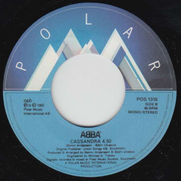 ABBA ‎- The Day Before You Came/Cassandra в Санкт-Петербурге