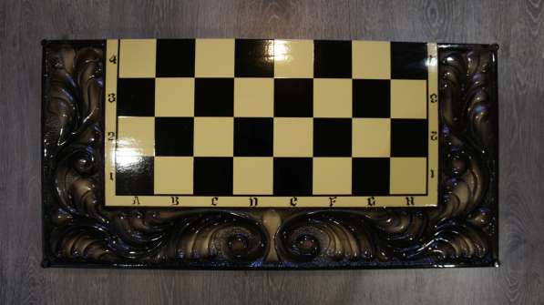 Резные шахматы и нарды из массива Кедра в Уфе фото 5