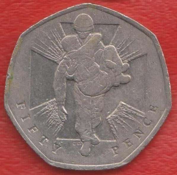 Великобритания Англия 50 пенни 2006 г. Героический акт