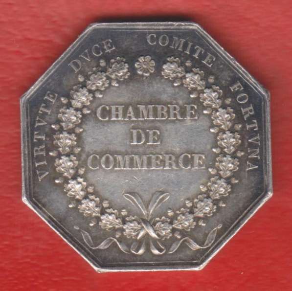 Франция жетон Торговая палата Лиона в Орле фото 13