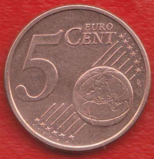 ЕВРО Италия 5 евроцентов 2002 г. цент в Орле фото 3