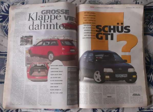 Журнал DAZ Авто на немецком яз.1998г в фото 7