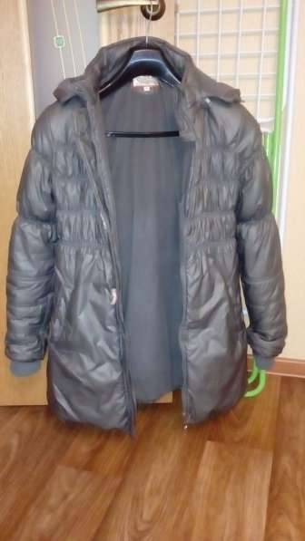 Куртка подростковая зимняя с синтепоном на байке в фото 3