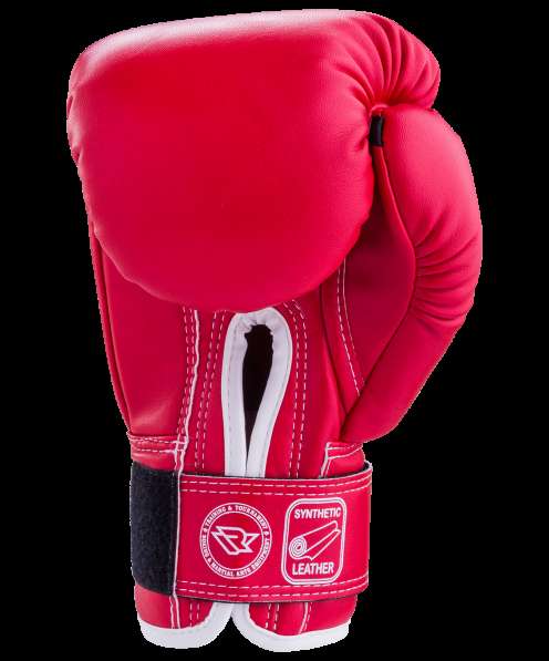 Перчатки боксерские RV-101, 12oz, к/з, красные в Сочи фото 4