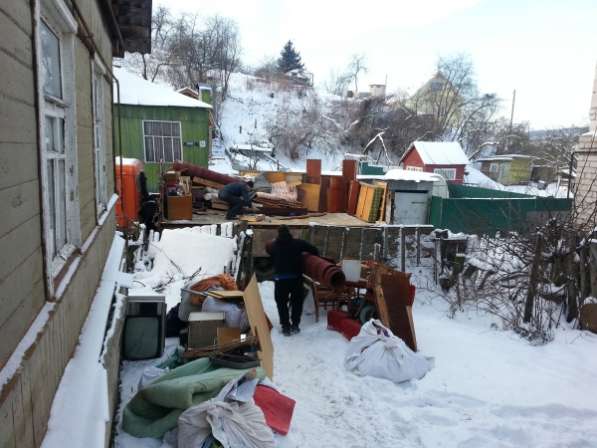 Очистка от хлама квартир, дач, гаражей, участков в Смоленске