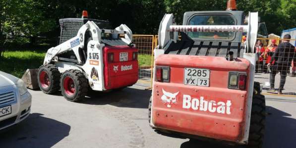 Аренда минипогрузчика BobCat Бобкат в Москве фото 4
