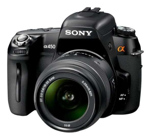 Зеркальный фотоаппарат Sony Alpha dslr-A450 Kit