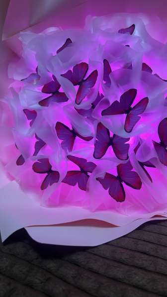 Букеты из бабочек, атласных роз в Чебоксарах фото 3