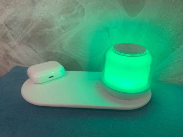 Умный ночной светильник с беспроводной зарядкой в Путилково фото 3