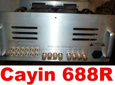 Интегральный усилитель CAYIN 688R _... 2-канальный ламповый в Москве фото 7