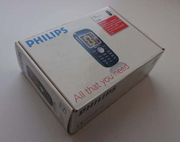 Мобильный телефон Philips S220 + Устройство для зарядки в Самаре фото 4