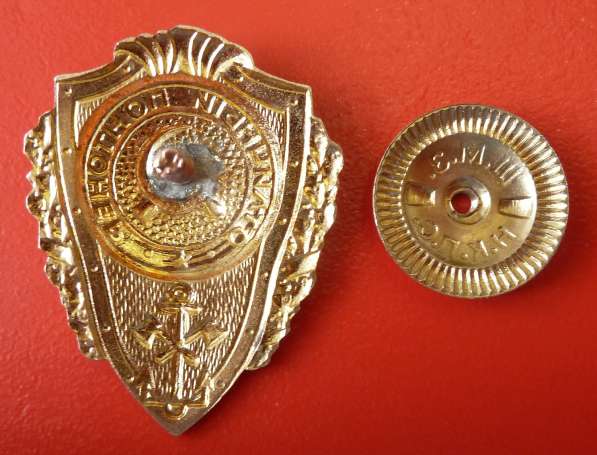 СССР знак Отличный понтонер синий отличники РККА в Орле фото 4