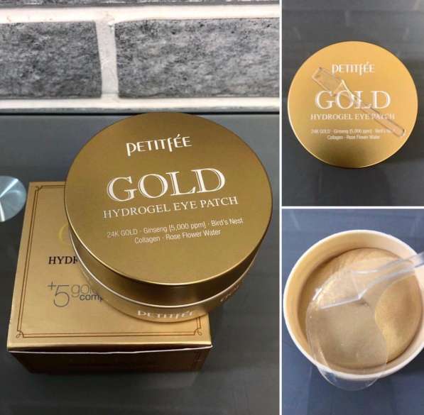 ПАТЧИ- НYDROGEL EYE PATCH GOLD-24-каратного золота в Москве фото 3